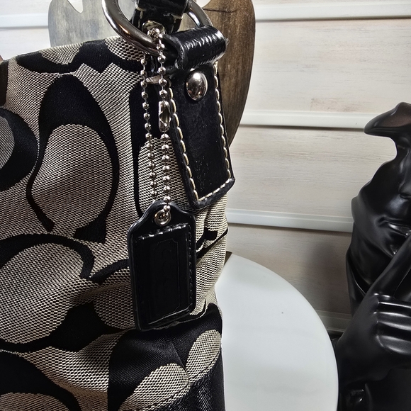 Coach Black and Grey Women's Bag Set - Picture 8 of 16